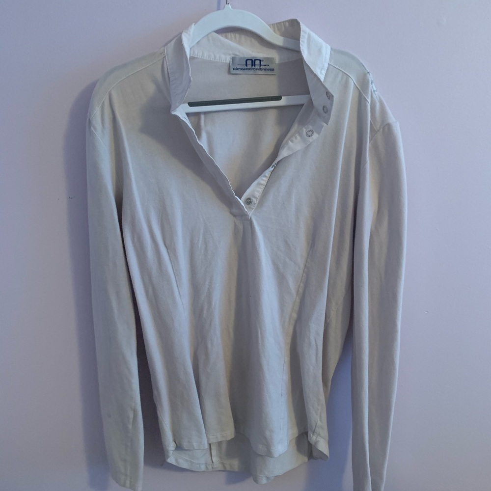 White Alessandro Albanese Show Shirt